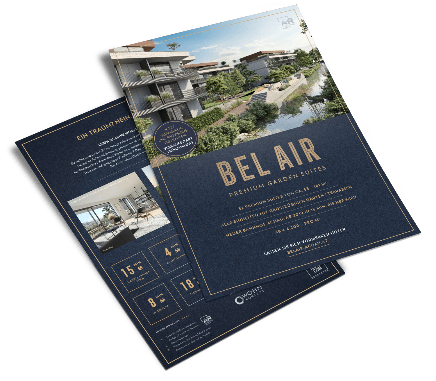 Bel Air Premium Garden Suites - Flyer Design