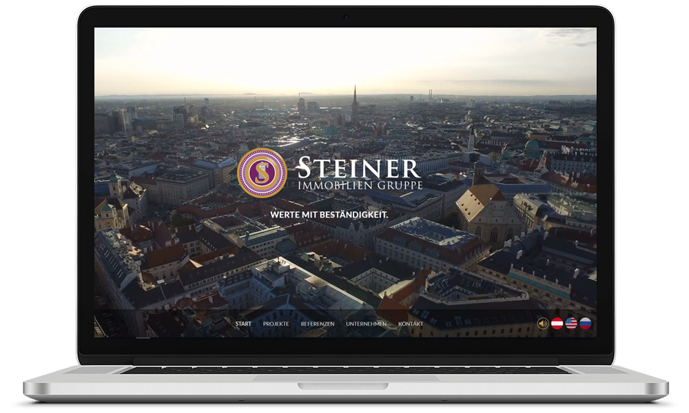Steiner Immobilien Gruppe Web Design